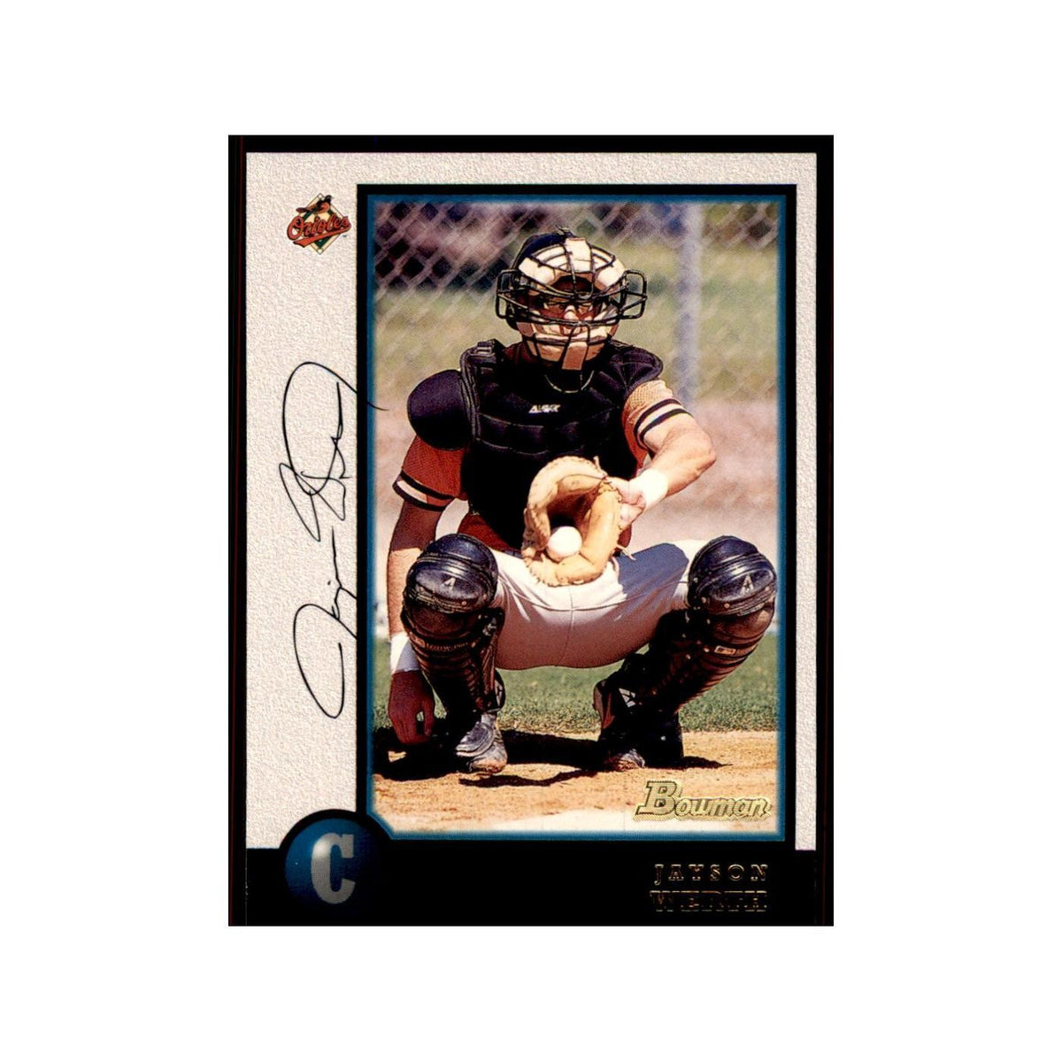1998 Bowman Jayson Werth Baseball Cards #81