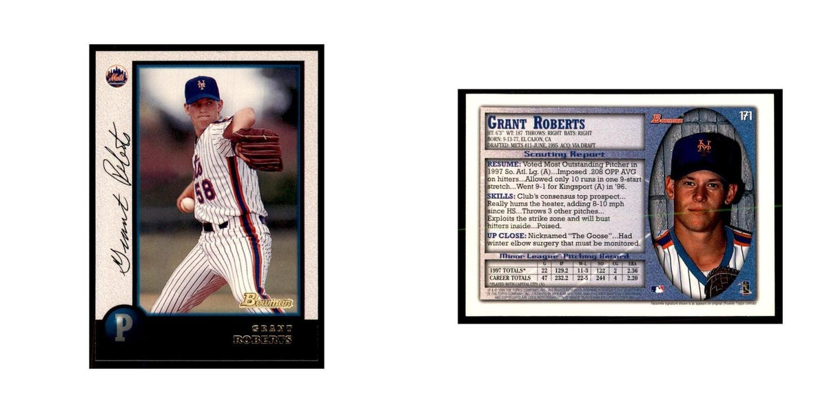 1998 Bowman Grant Roberts Baseball Cards #171