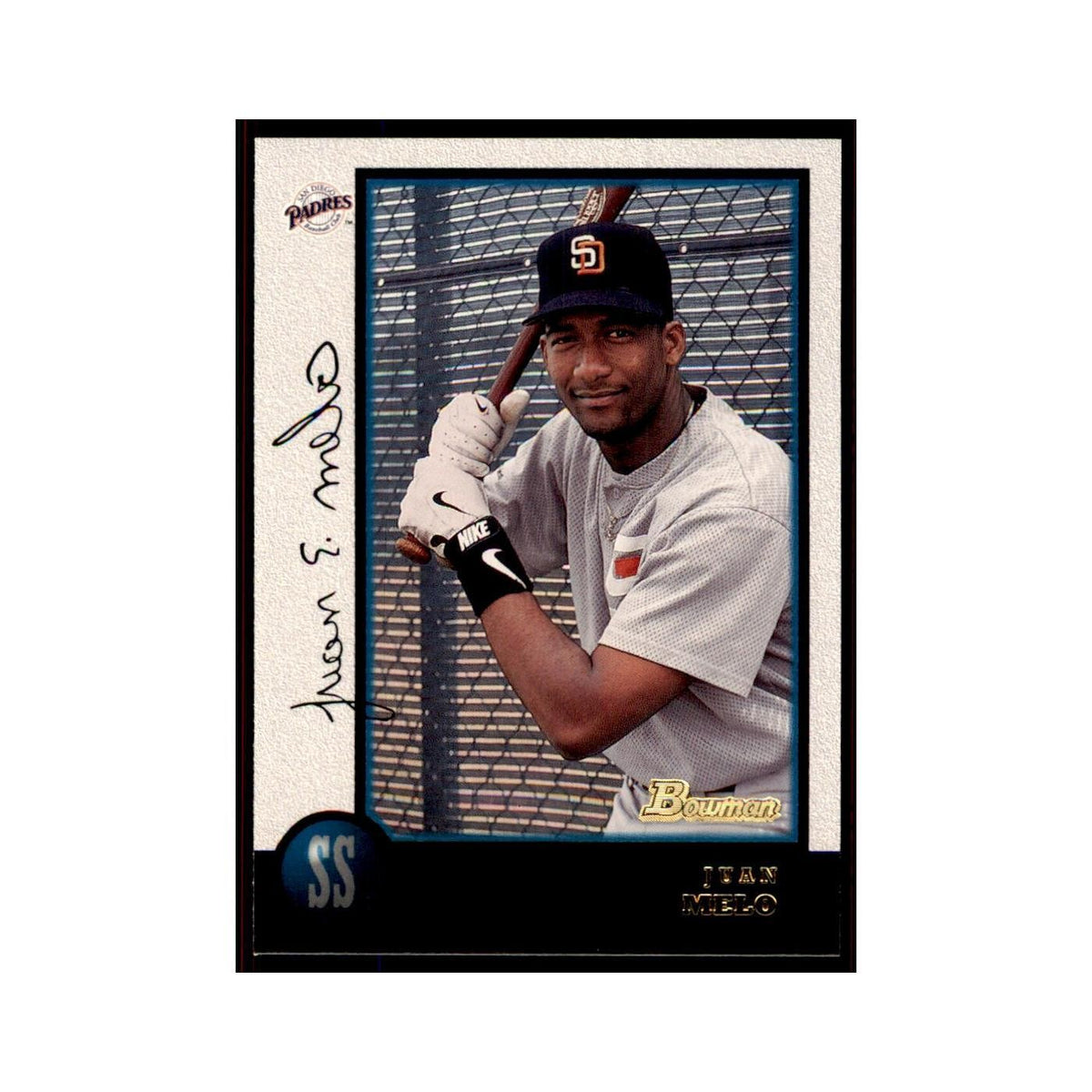 1998 Bowman Juan Melo Baseball Cards #89