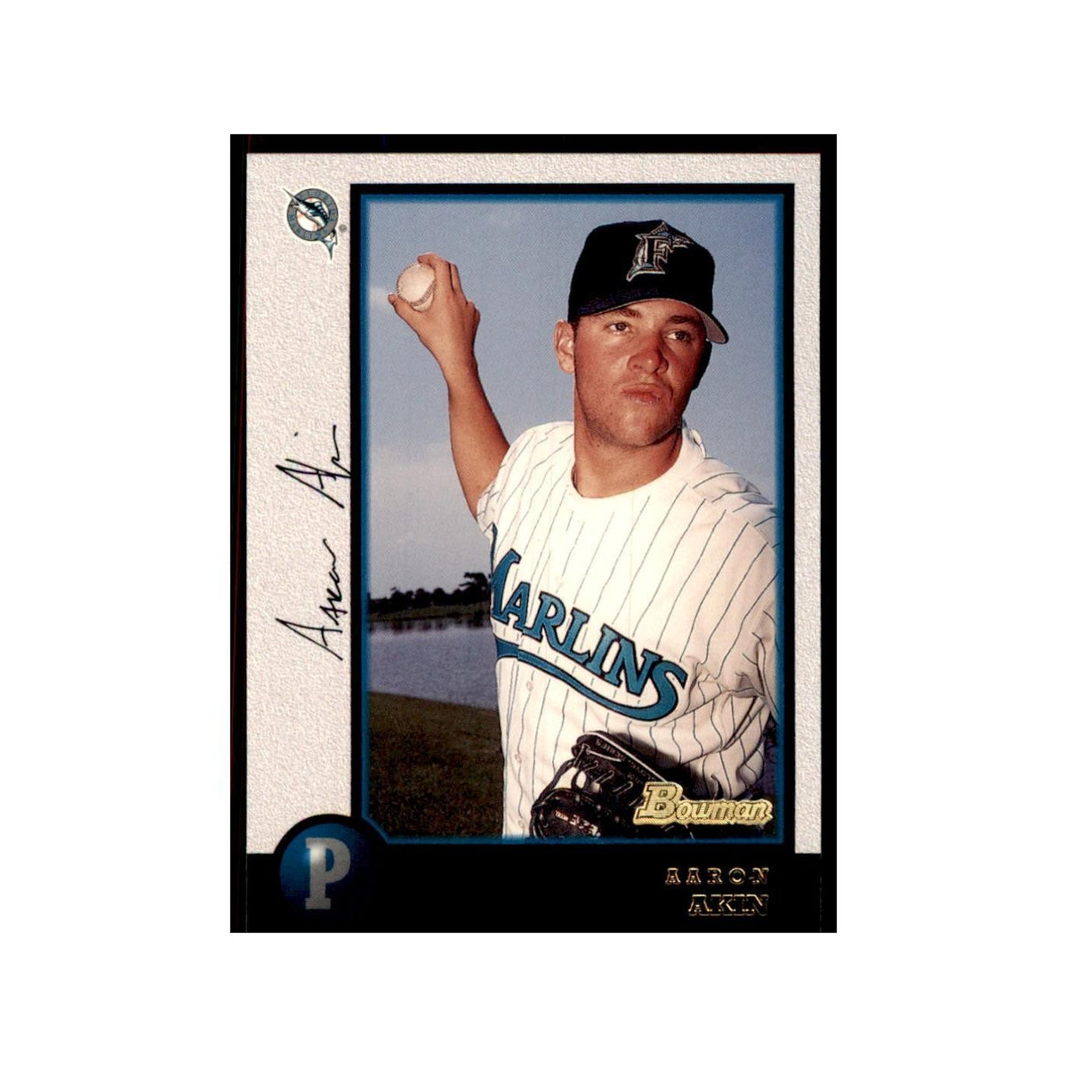 1998 Bowman Aaron Akin Baseball Cards #128