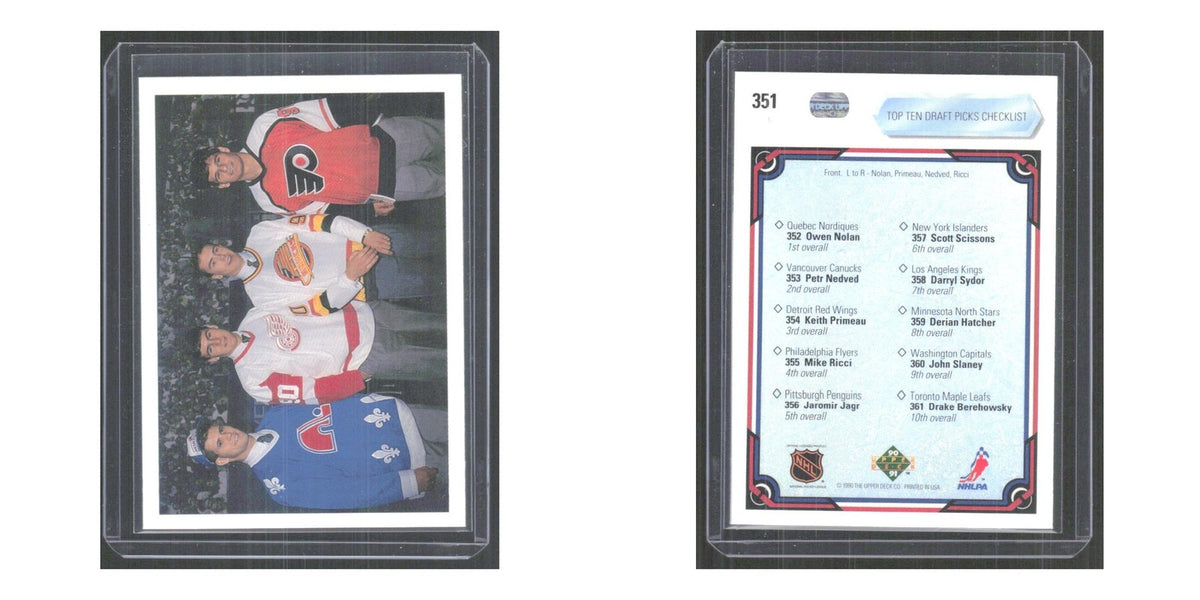 1991 Score American Jaromir Jagr Pittsburgh Penguins #351