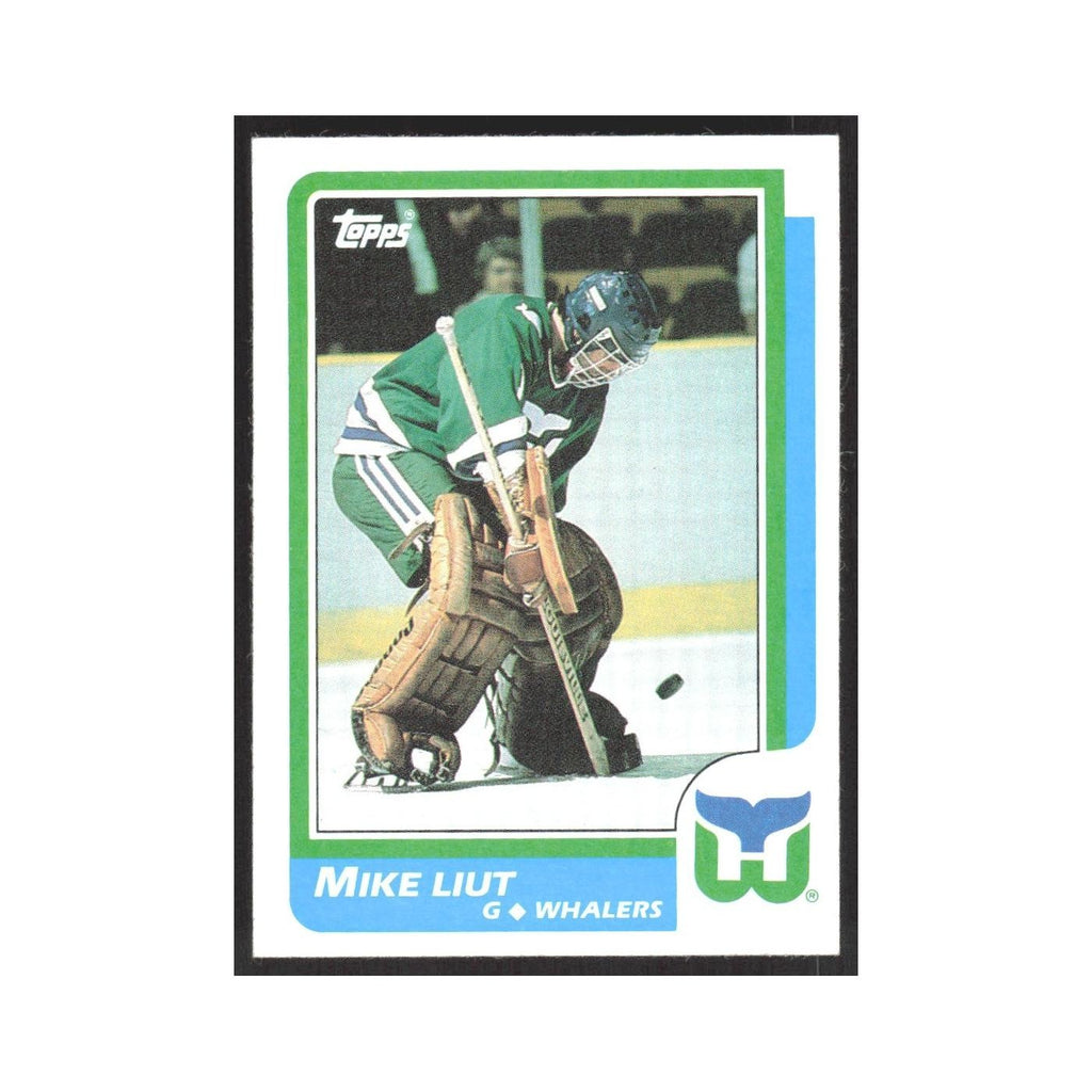 1986 Topps Mike Liut Hartford Whalers #133