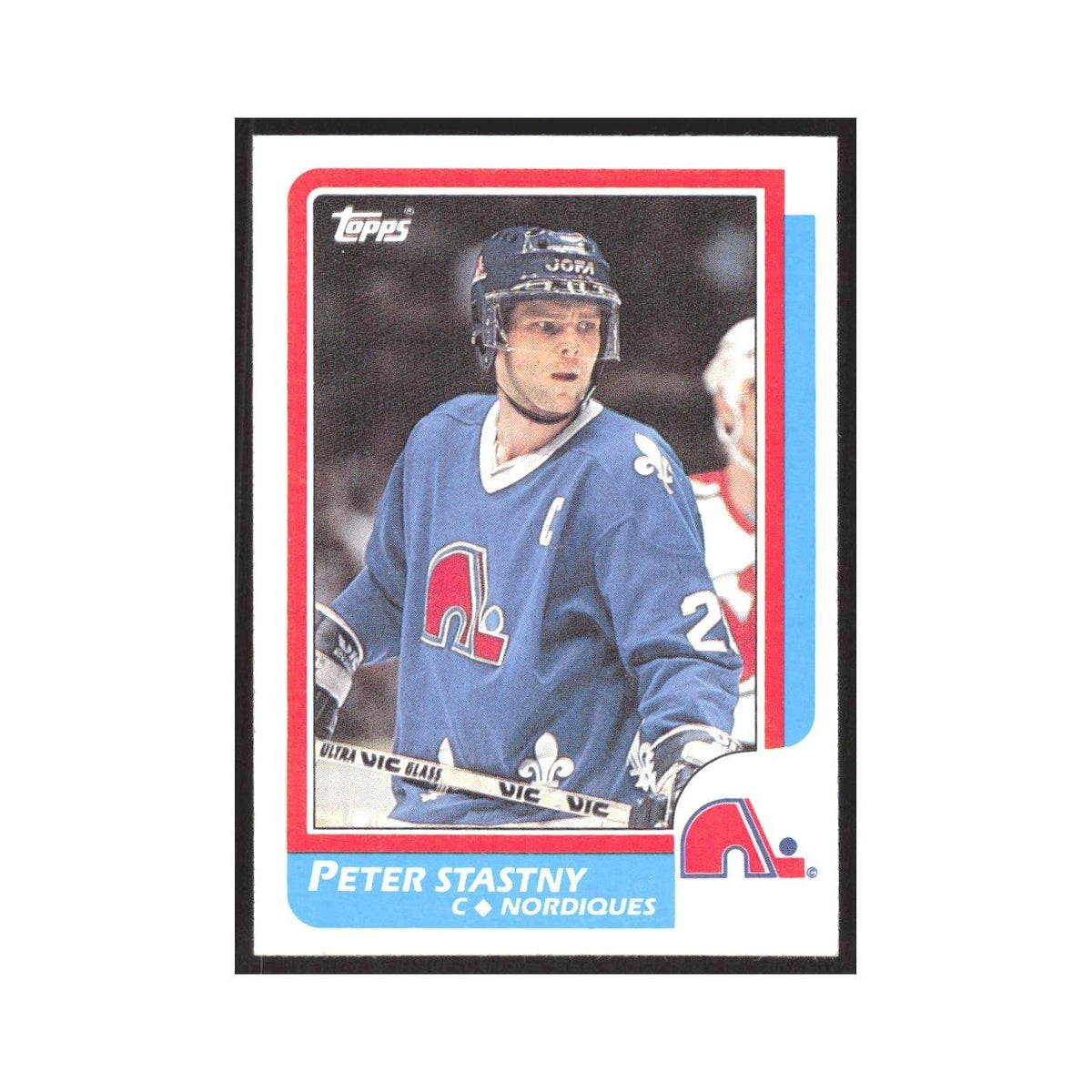 1986 Topps Peter Stastny Quebec Nordiques #20