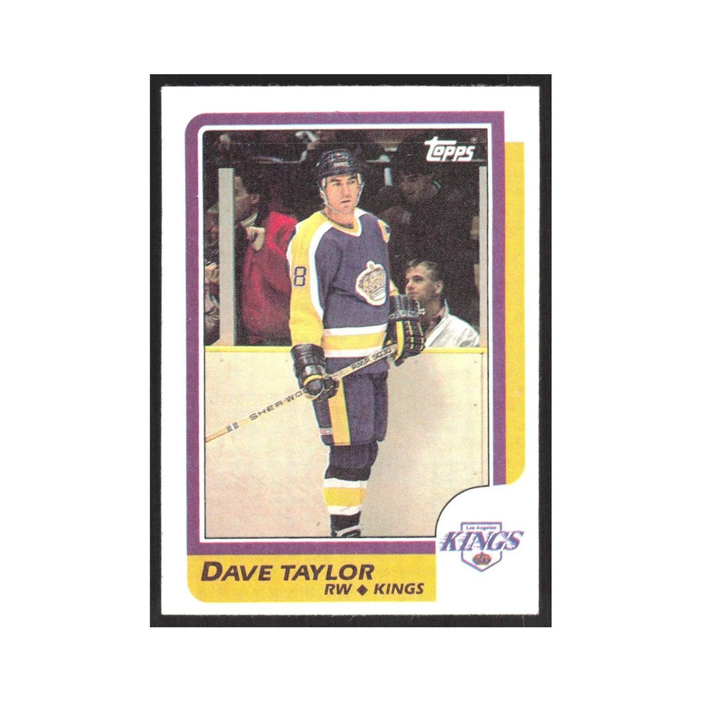 1986 Topps Dave Taylor Los Angeles Kings #63