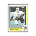 1986 Topps Dave Pasin RC Boston Bruins #76