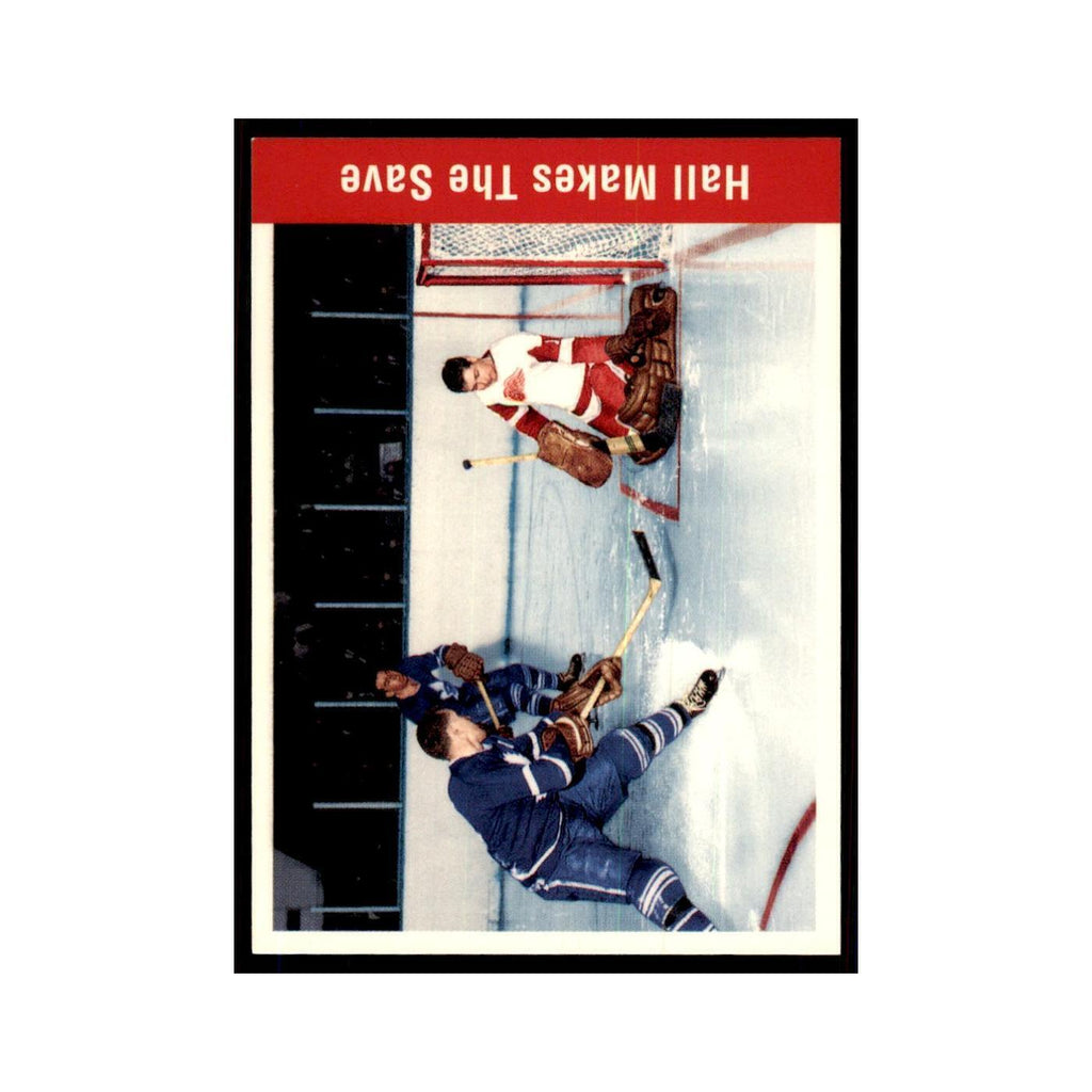 1994 Parkhurst Missing Link Hall Makes the Save Detroit Red Wings #159