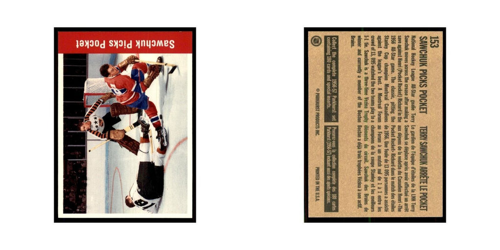 1994 Parkhurst Missing Link Sawchuck Picks Pocket Montreal Canadiens #153