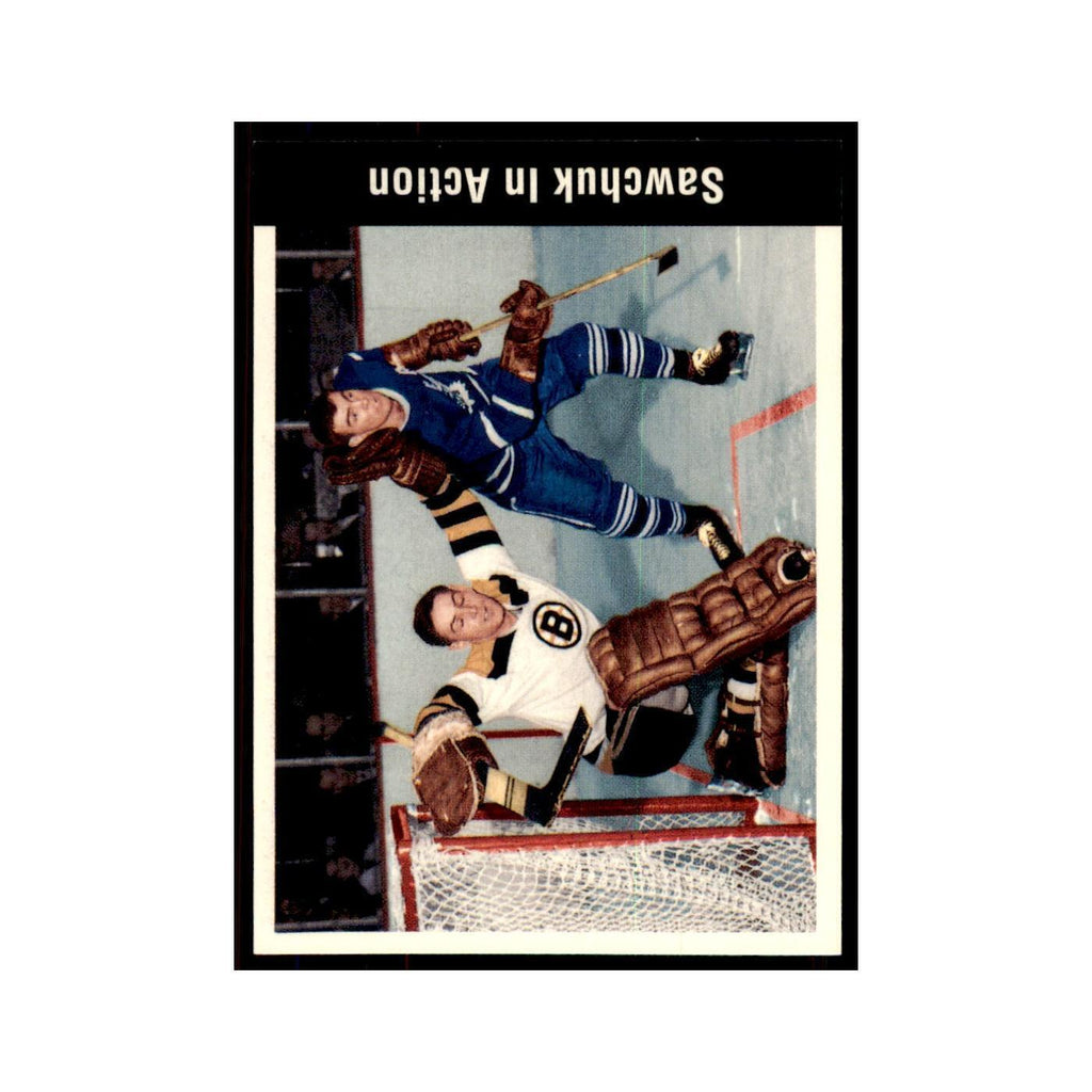 1994 Parkhurst Missing Link Sawchuk in Action Boston Bruins #168