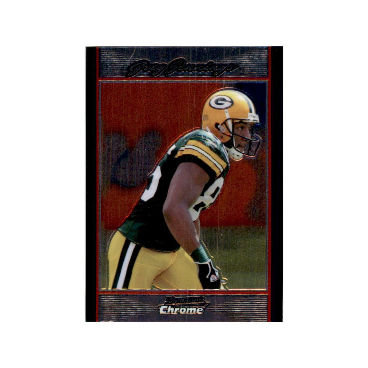 2007 Bowman Chrome Greg Jennings Football Cards #200