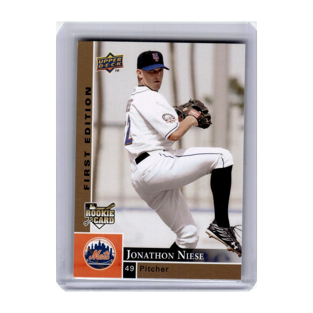 2009 Upper Deck First Edition Jon Niese RC Mets #198