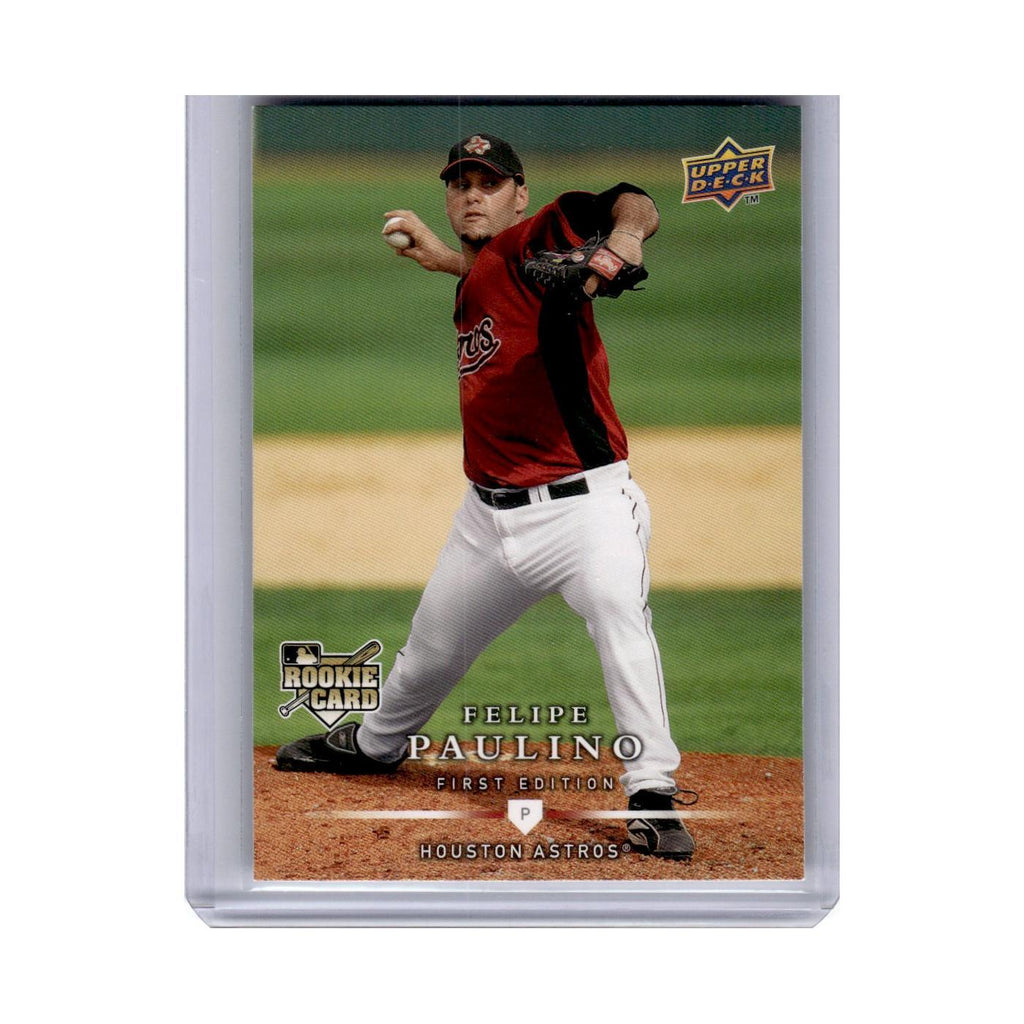 2008 Upper Deck First Edition Felipe Paulino RC Astros #286