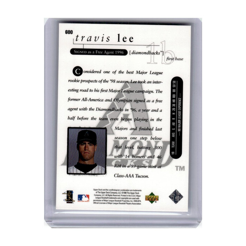 1998 Upper Deck Star Rookies Travis Lee Diamondbacks #600