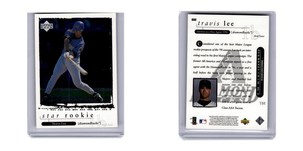 1998 Upper Deck Star Rookies Travis Lee Diamondbacks #600