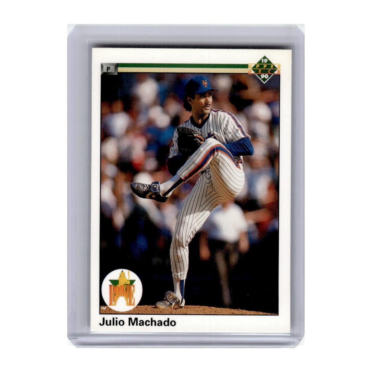1990 Upper Deck Julio Machado RC Mets #93