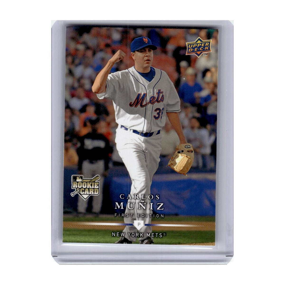 2008 Upper Deck First Edition Carlos Muniz RC Mets #281