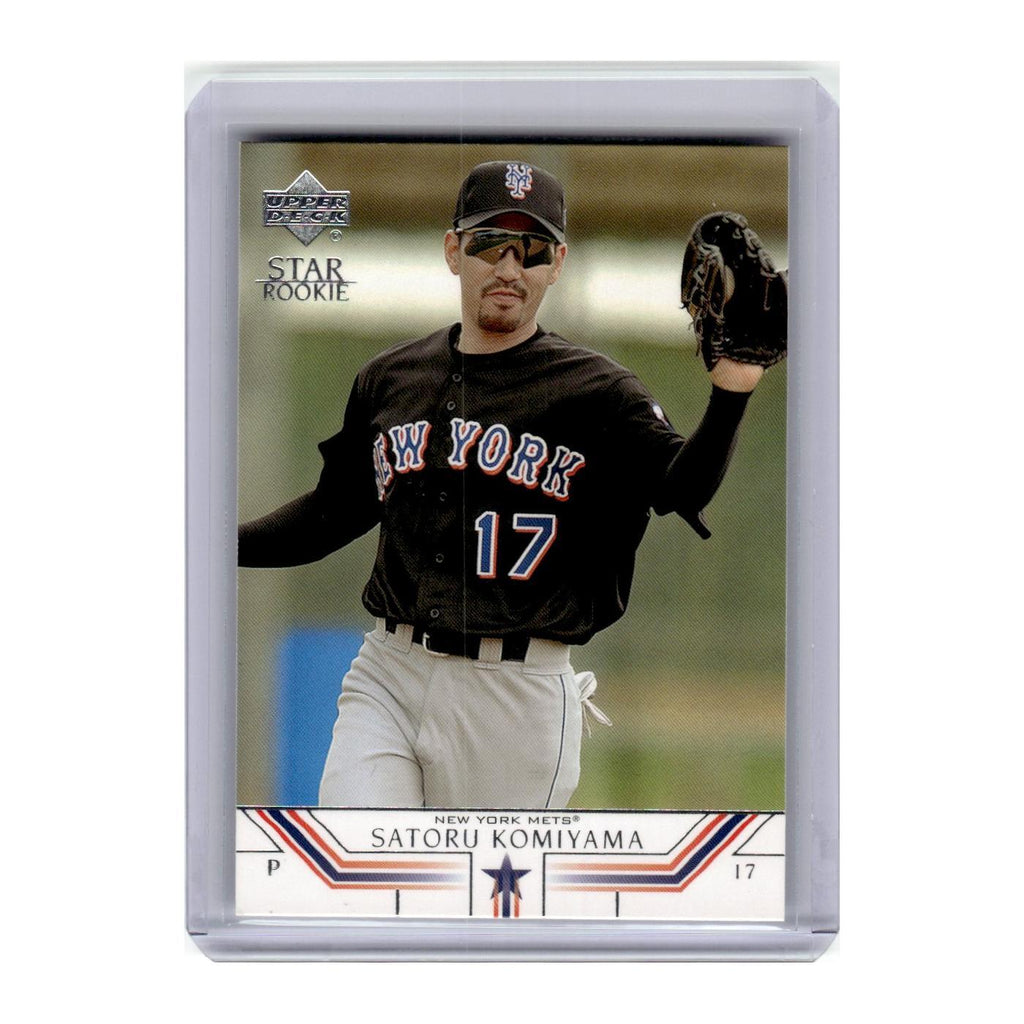 2002 Upper Deck Satoru Komiyama RC Mets #530