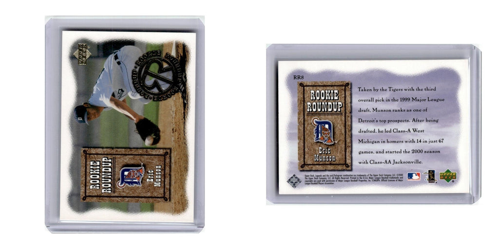 2001 Upper Deck Rookie Roundup Eric Munson Tigers #RR8