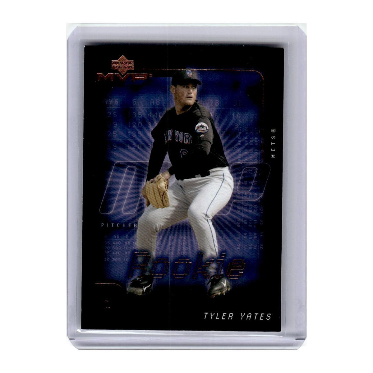 2002 Upper Deck MVP Tyler Yates RC Mets #245