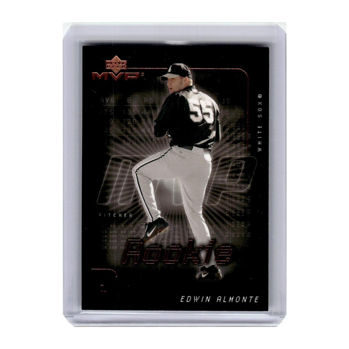 2002 Upper Deck MVP Edwin Almonte RC White Sox #124