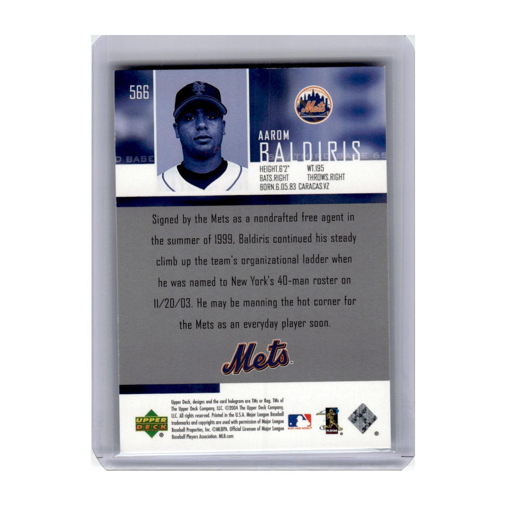 2004 Upper Deck Star Rookies Aarom Baldiris Mets #566