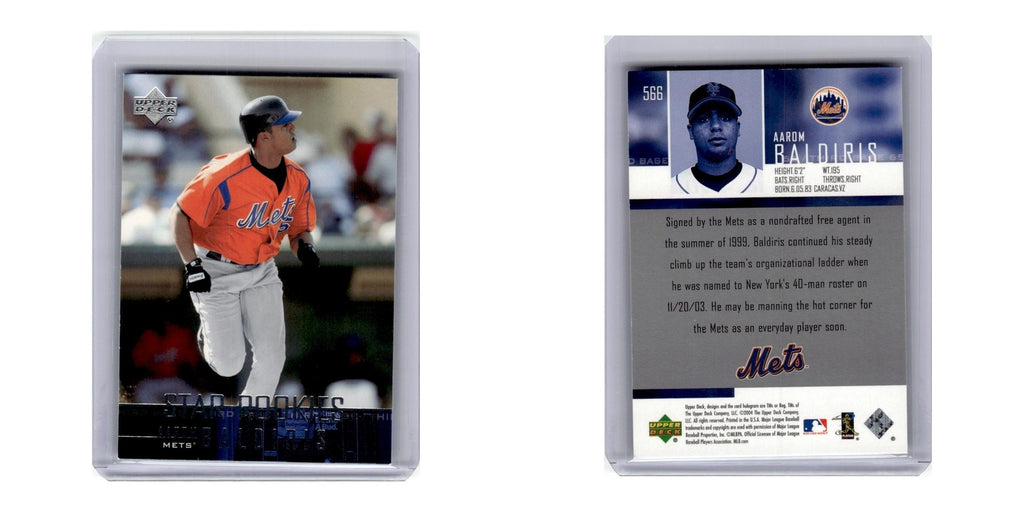 2004 Upper Deck Star Rookies Aarom Baldiris Mets #566