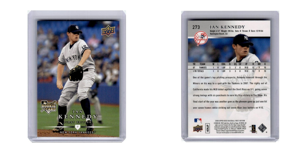 2008 Upper Deck First Edition Ian Kennedy RC Yankees #273