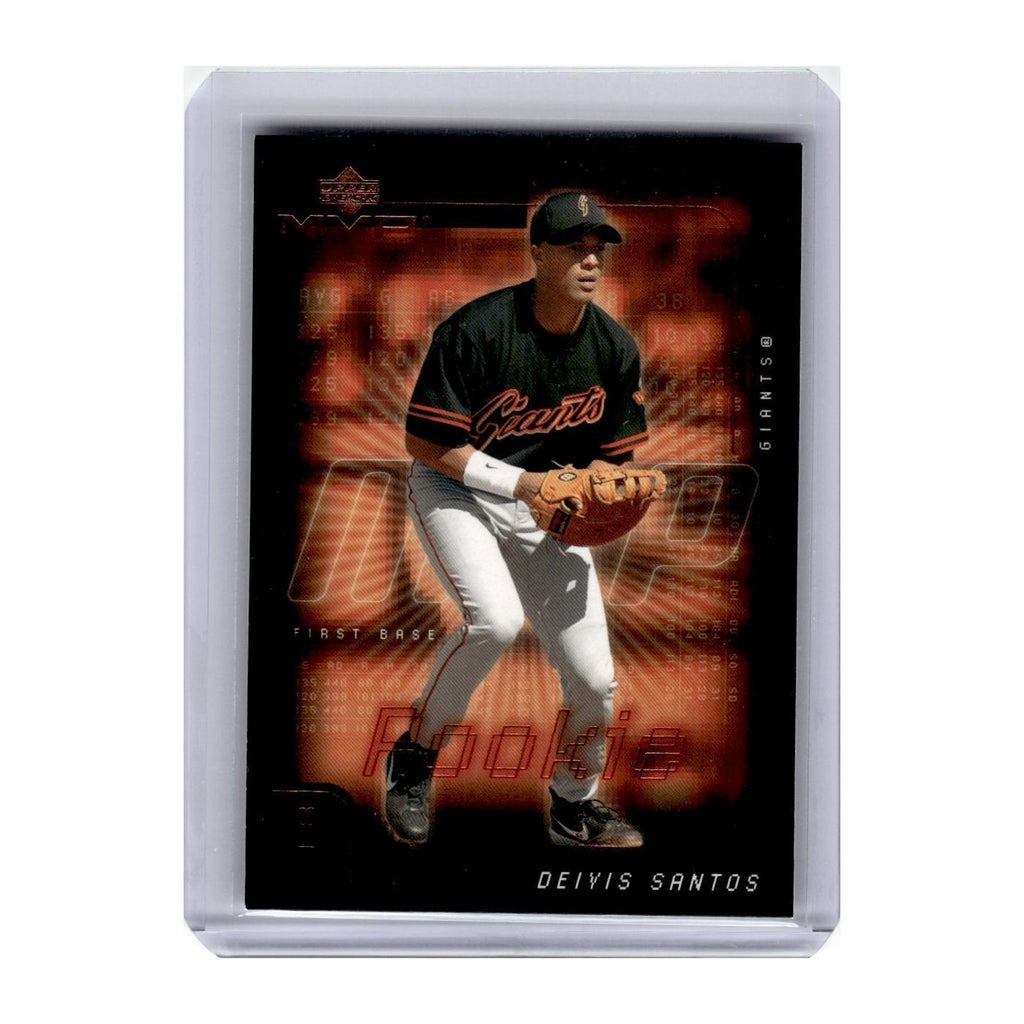 2002 Upper Deck MVP Deivis Santos Giants #221