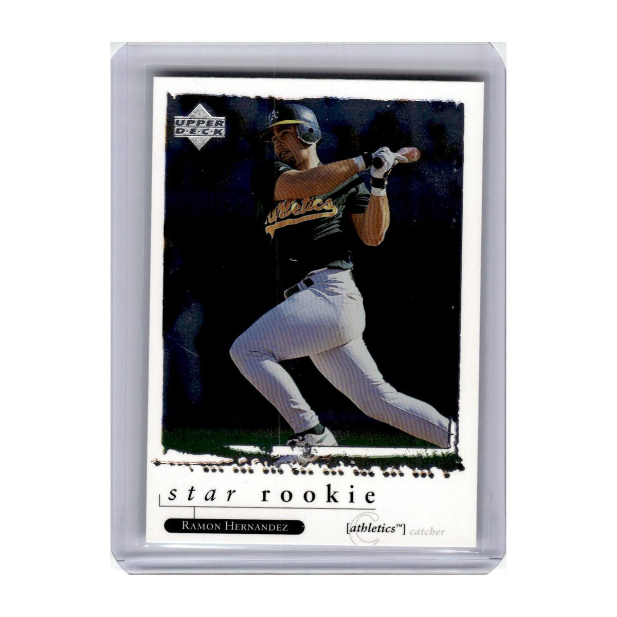 1998 Upper Deck Star Rookies Ramon Hernandez Athletics #565