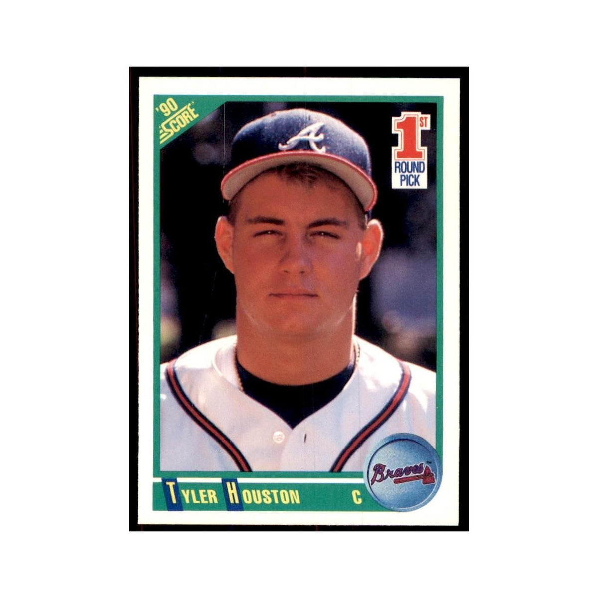 1990 Score Tyler Houston Baseball Cards #677
