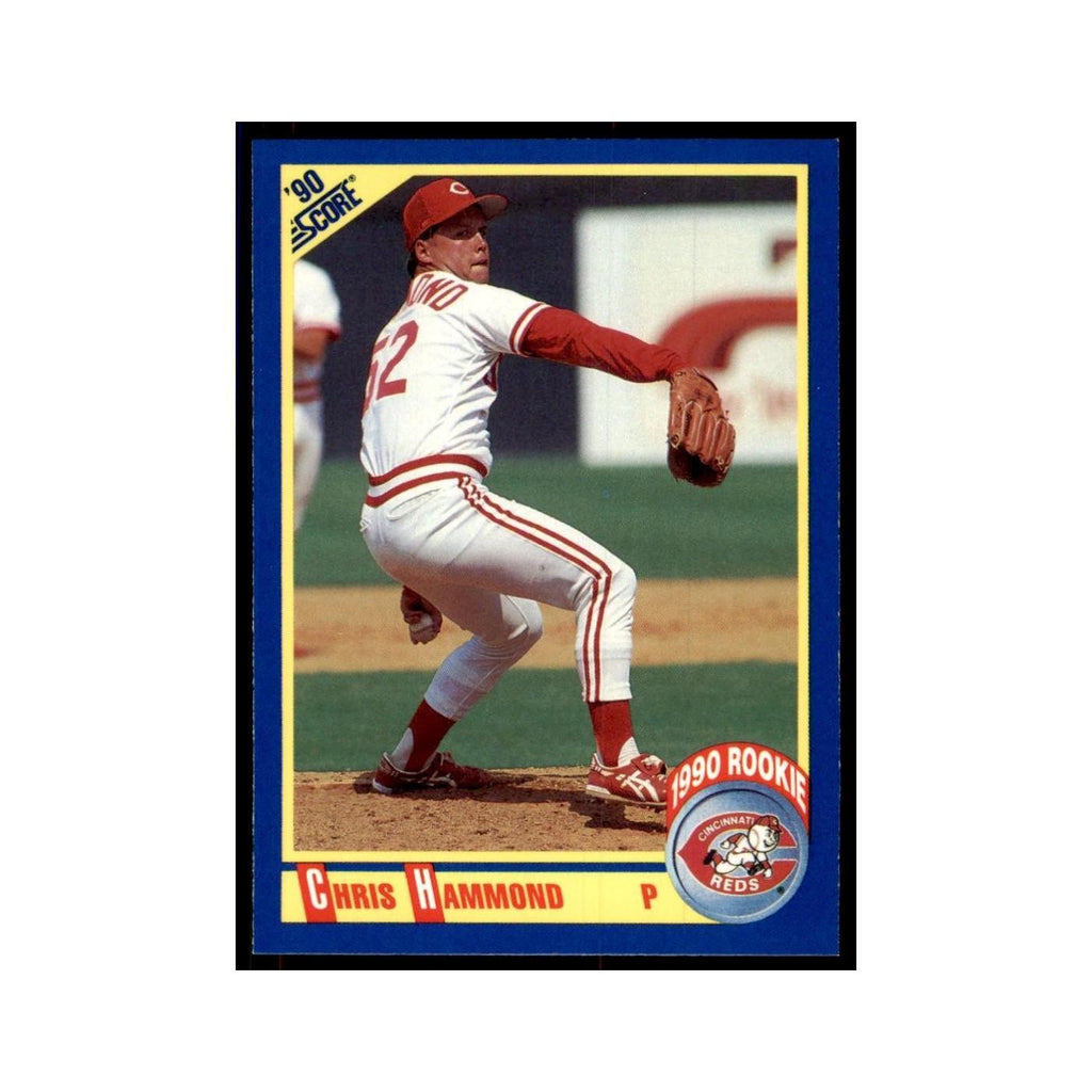 1990 Score Chris Hammond Baseball Cards #629