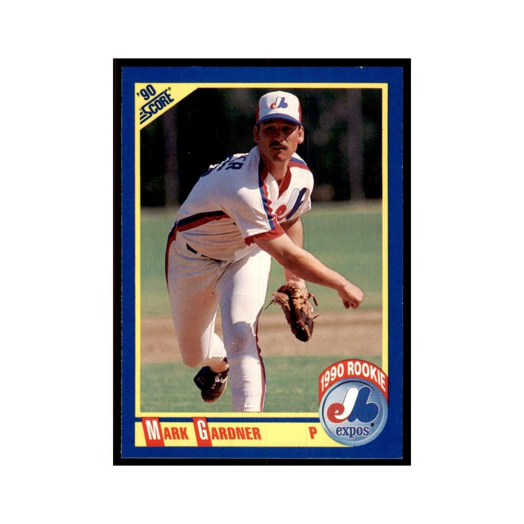 1990 Score Mark Gardner Baseball Cards #639