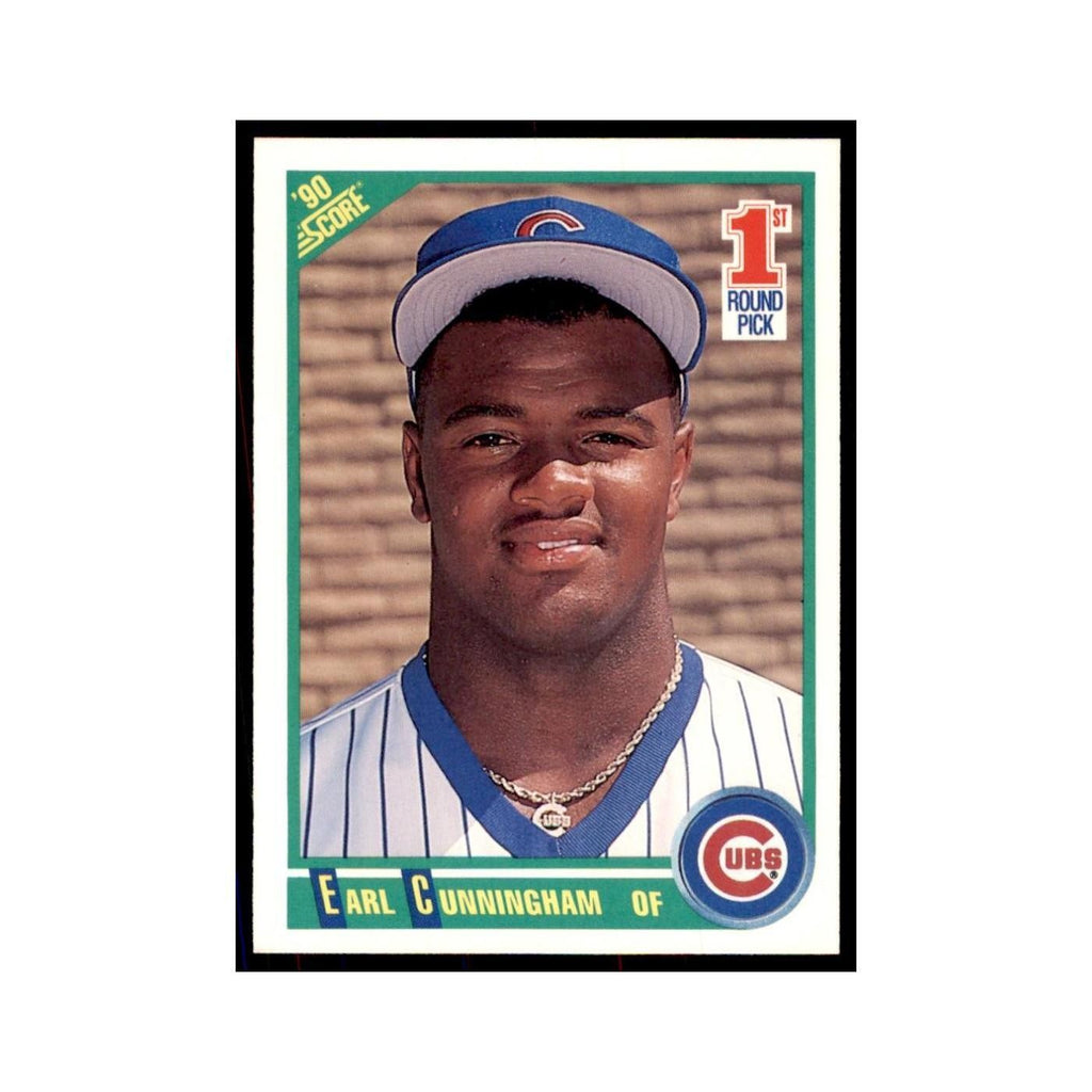 1990 Score Earl Cunningham Baseball Cards #670