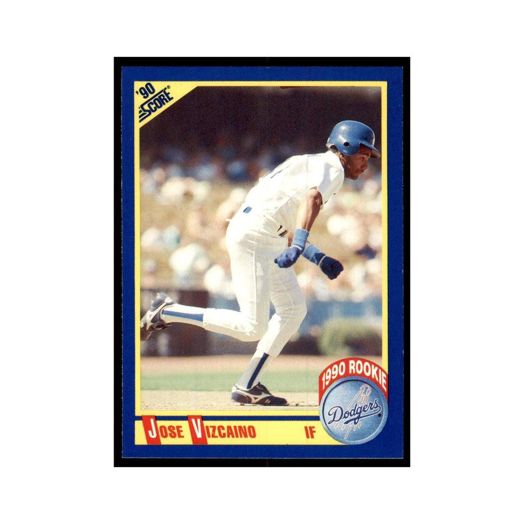 1990 Score Jose Vizcaino Baseball Cards #613