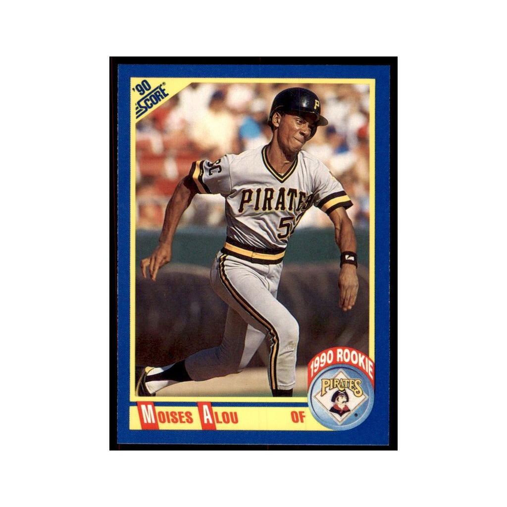 1990 Score Moises Alou Baseball Cards #592