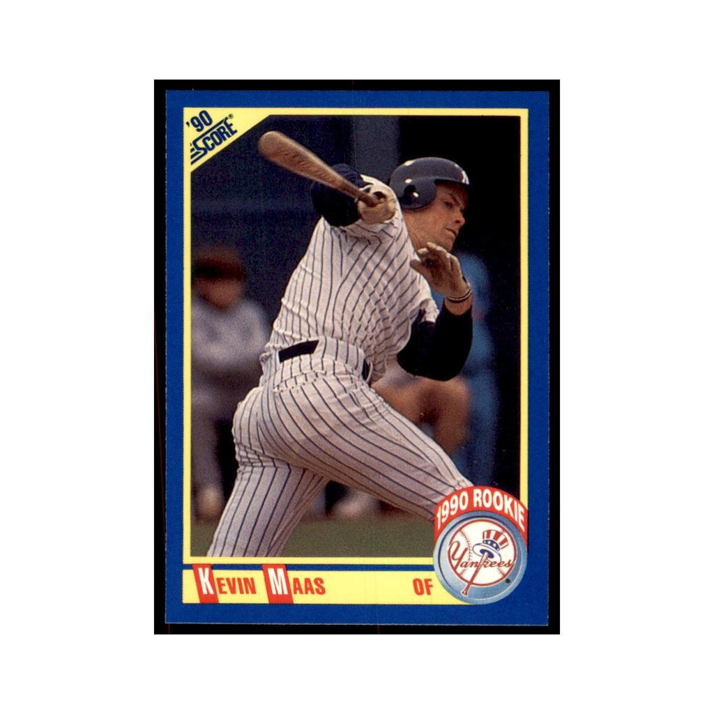 1990 Score Kevin Maas Baseball Cards #606