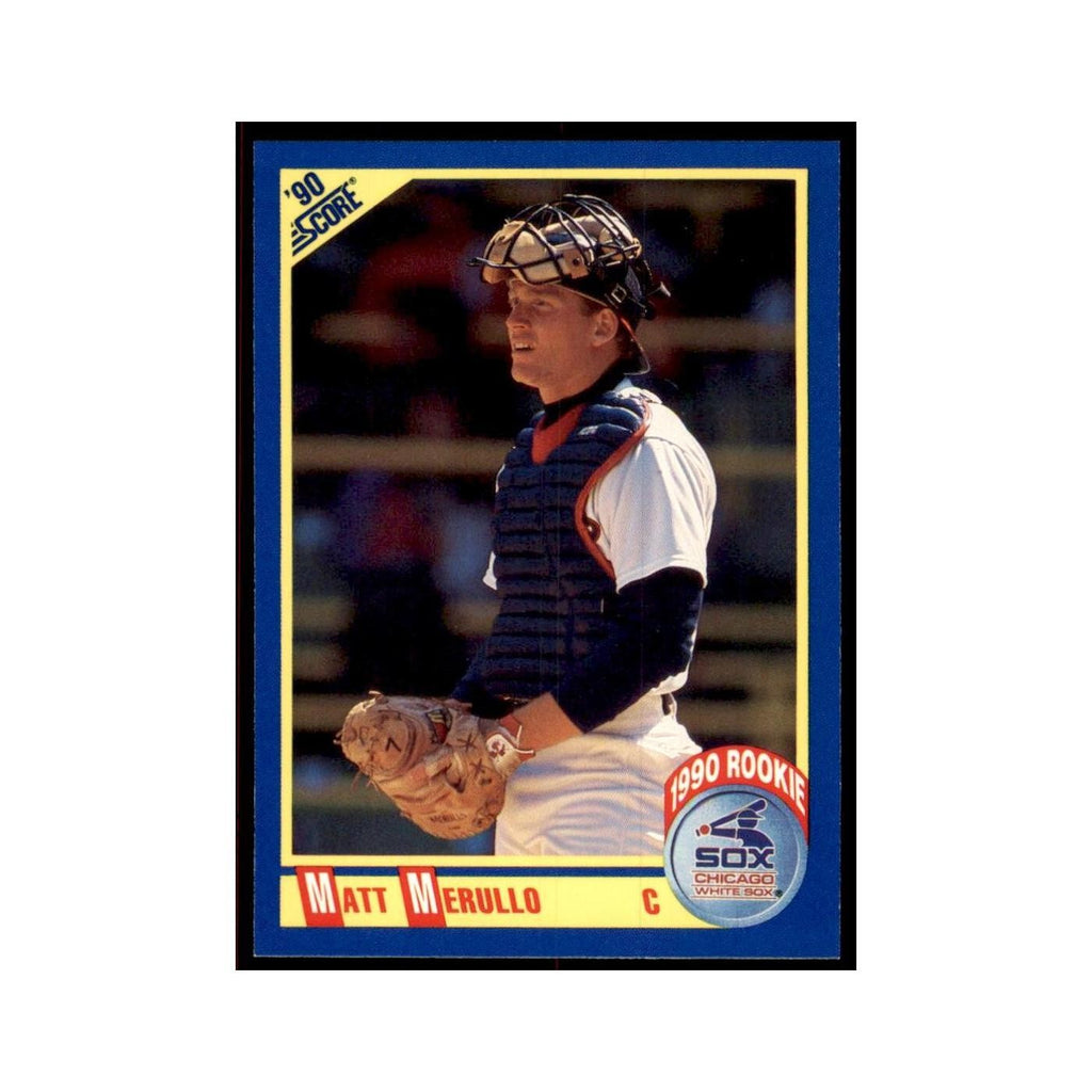 1990 Score Matt Merullo Baseball Cards #605