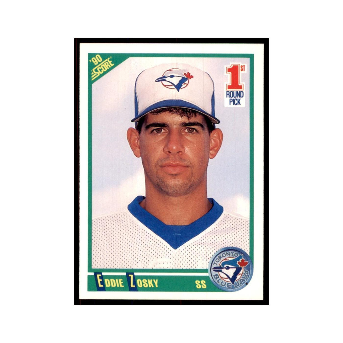 1990 Score Eddie Zosky Baseball Cards #665