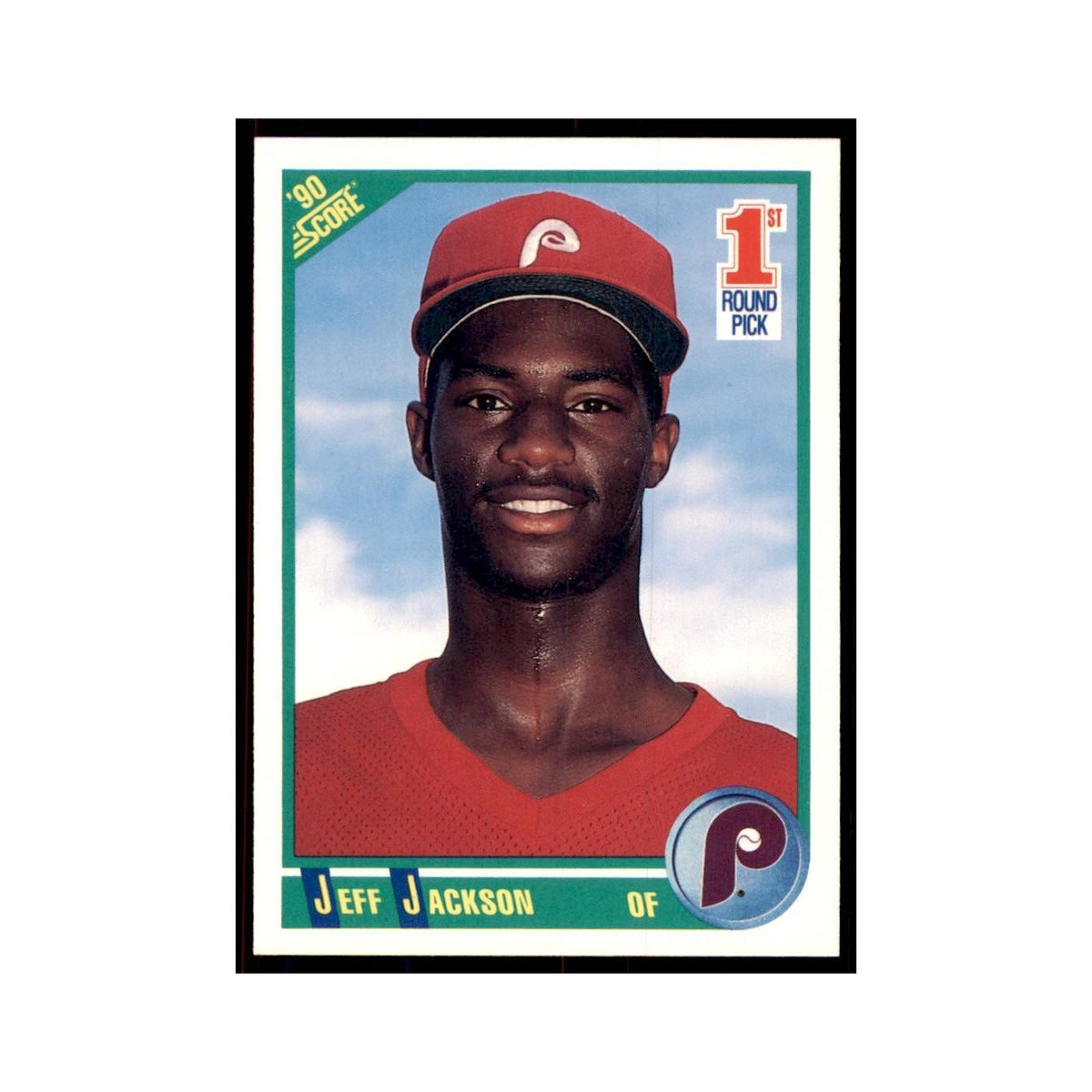 1990 Score Jeff Jackson Baseball Cards #678