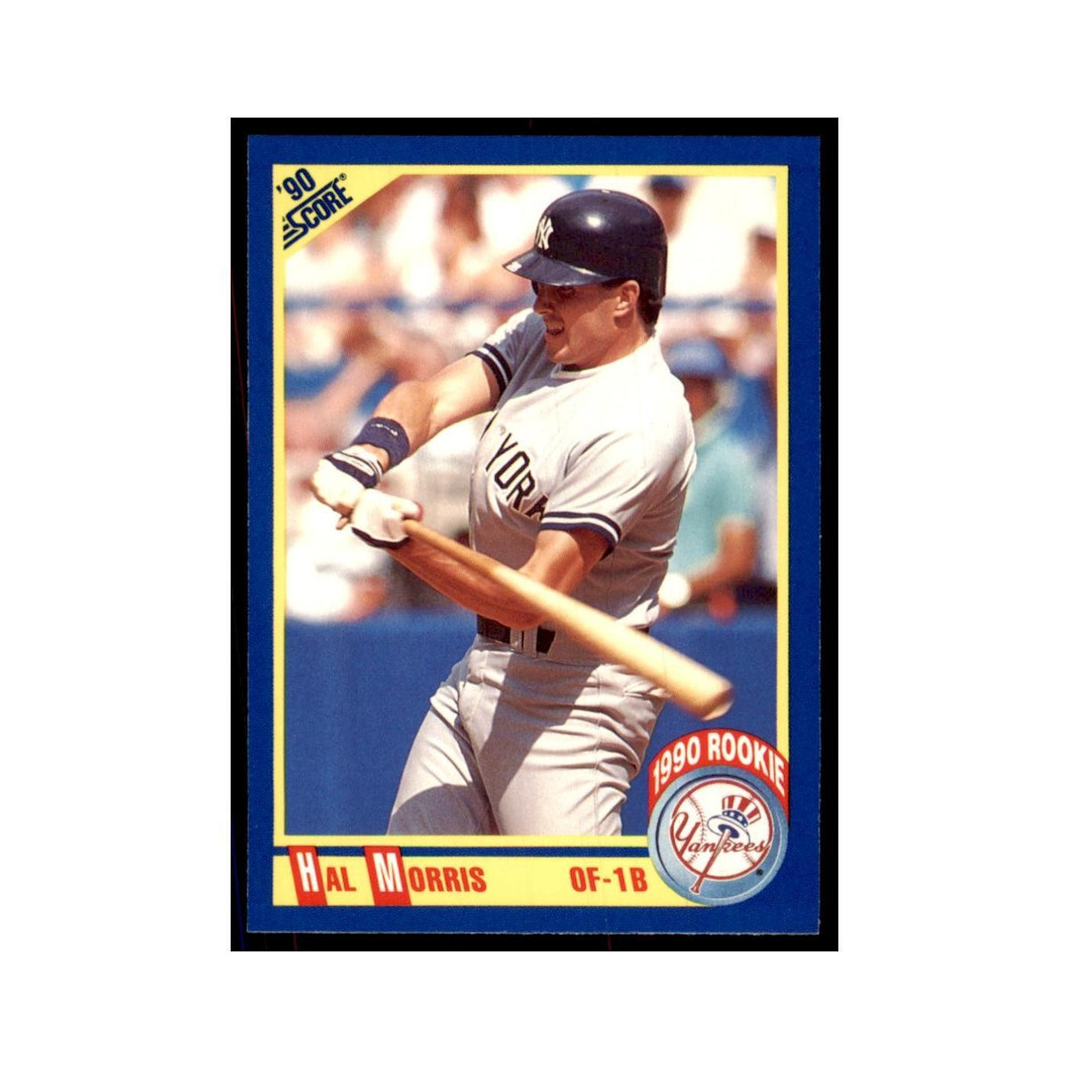 1990 Score Hal Morris Baseball Cards #602