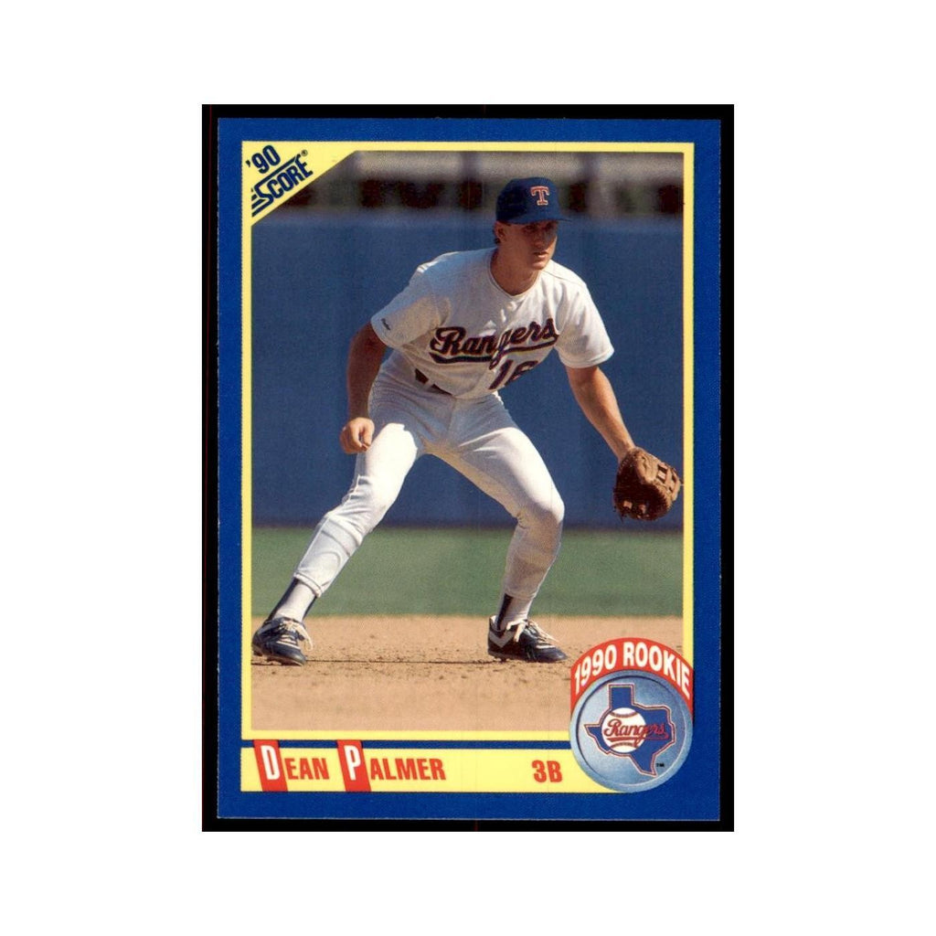 1990 Score Dean Palmer Baseball Cards #594