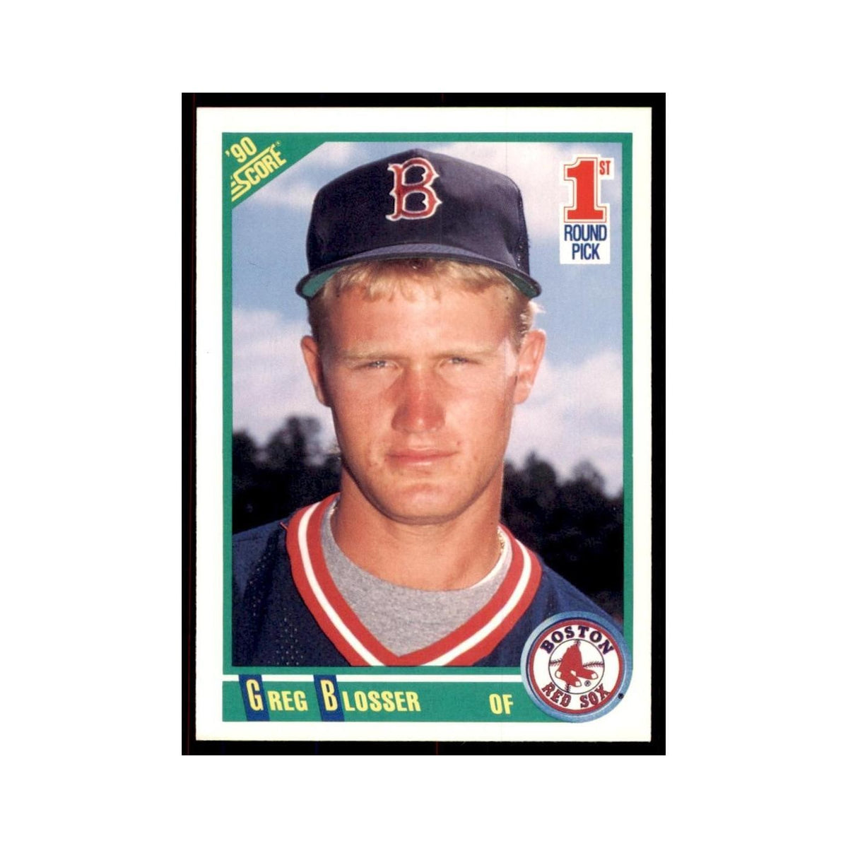 1990 Score Greg Blosser Baseball Cards #681