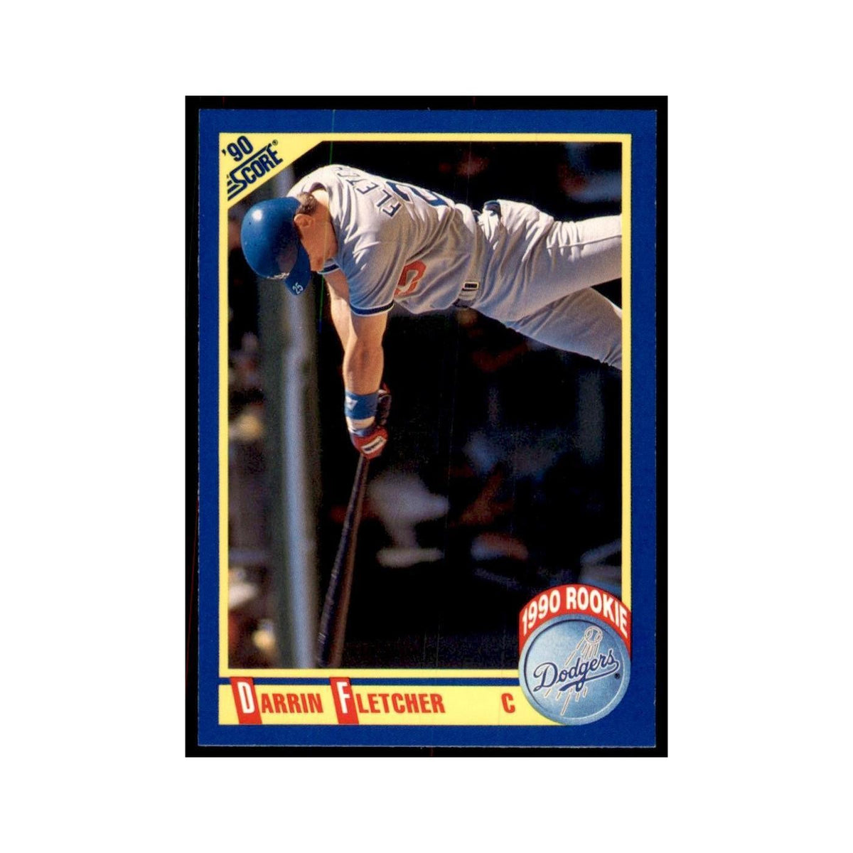 1990 Score Darrin Fletcher Baseball Cards #622