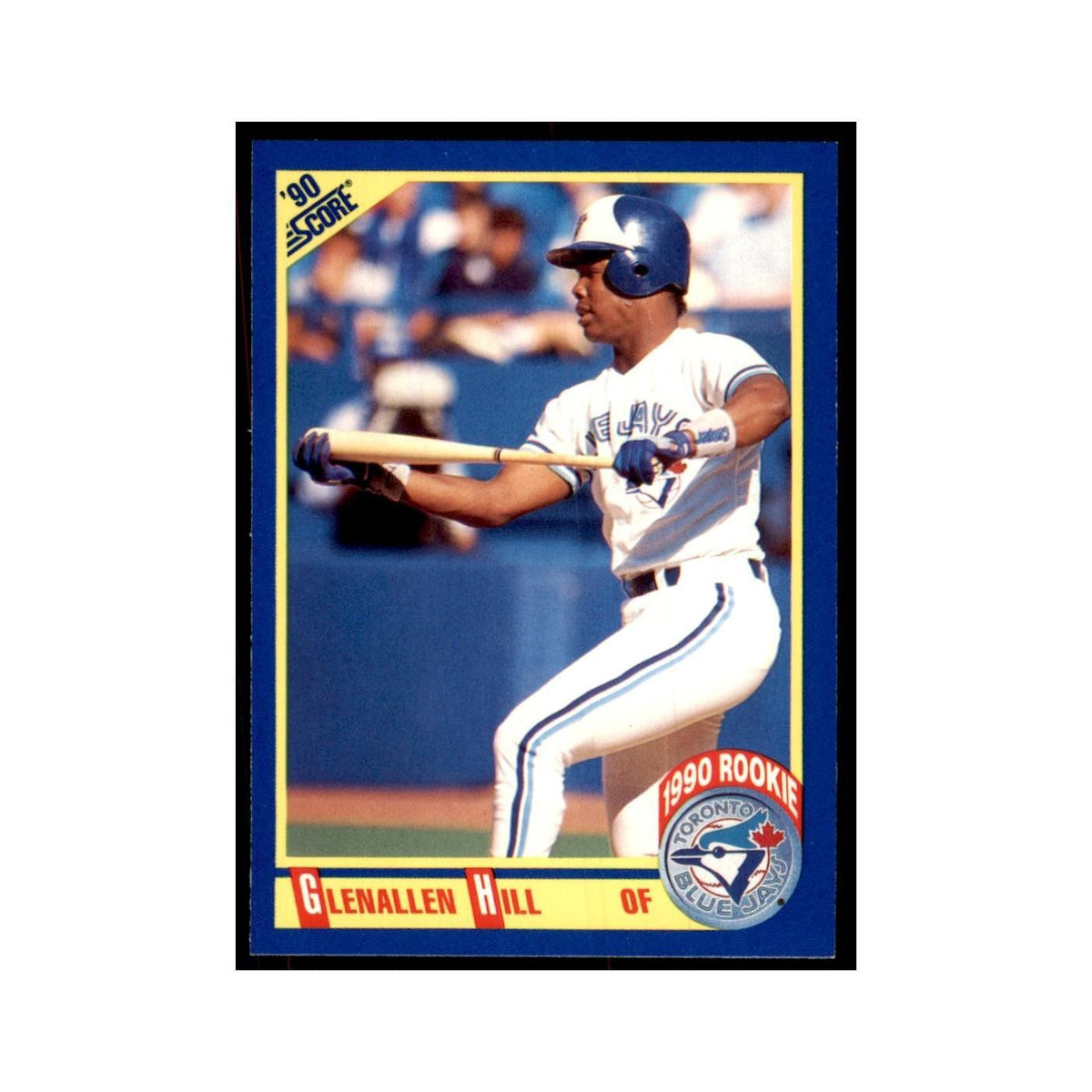 1990 Score Glenallen Hill Baseball Cards #601