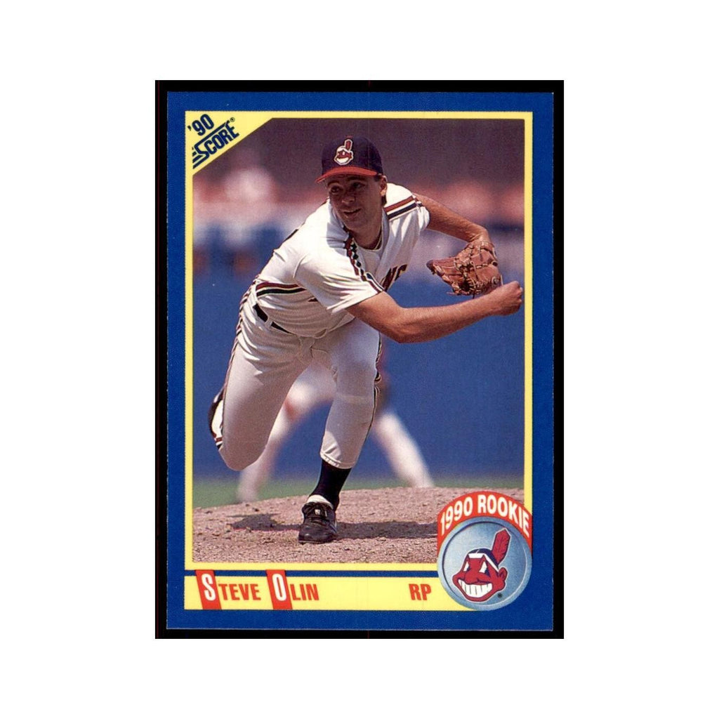1990 Score Steve Olin Baseball Cards #590