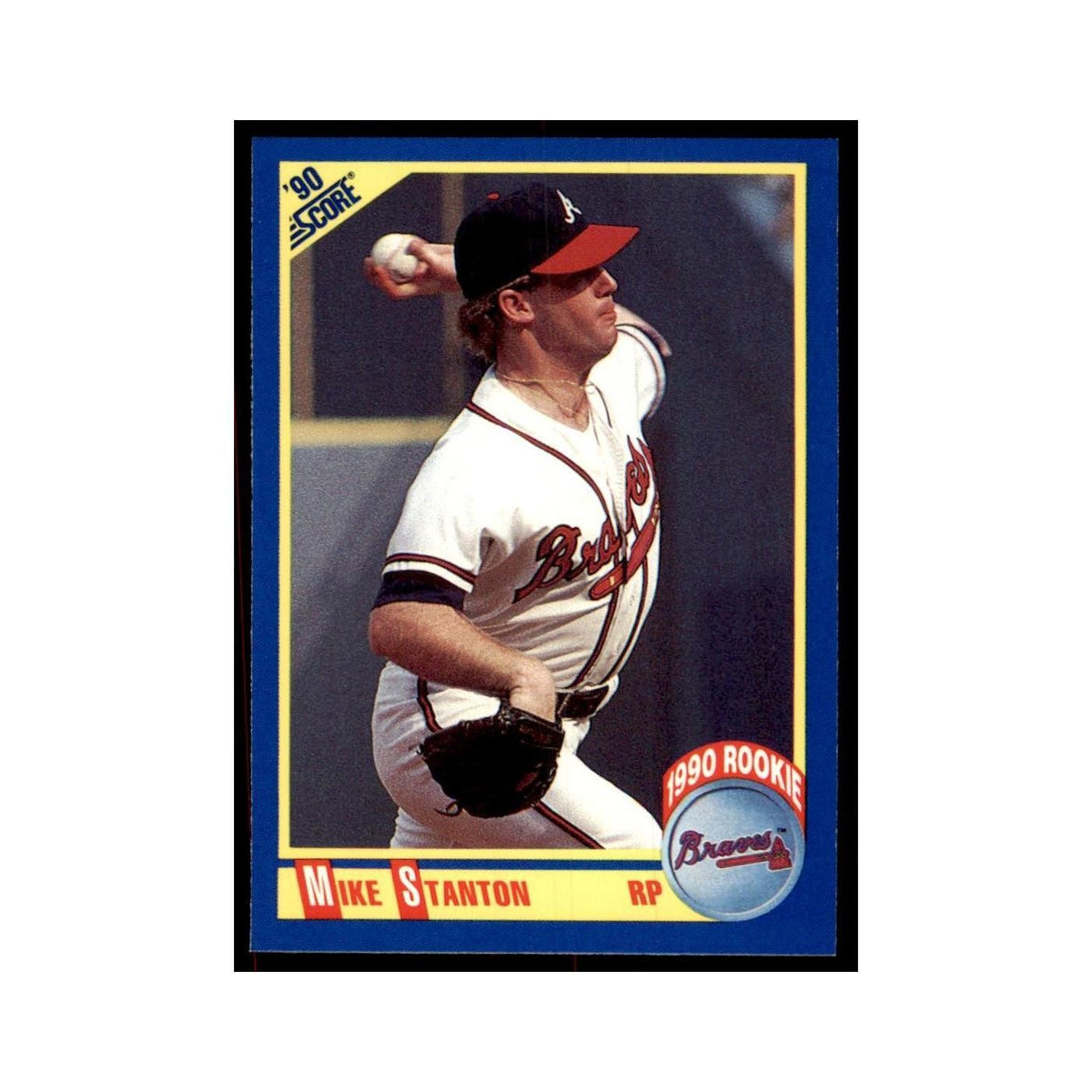 1990 Score Mike Stanton Baseball Cards #609
