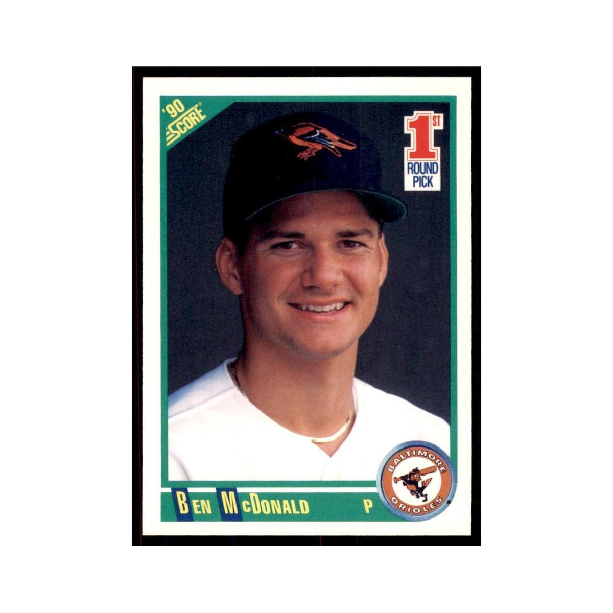 1990 Score Ben McDonald Baseball Cards #680