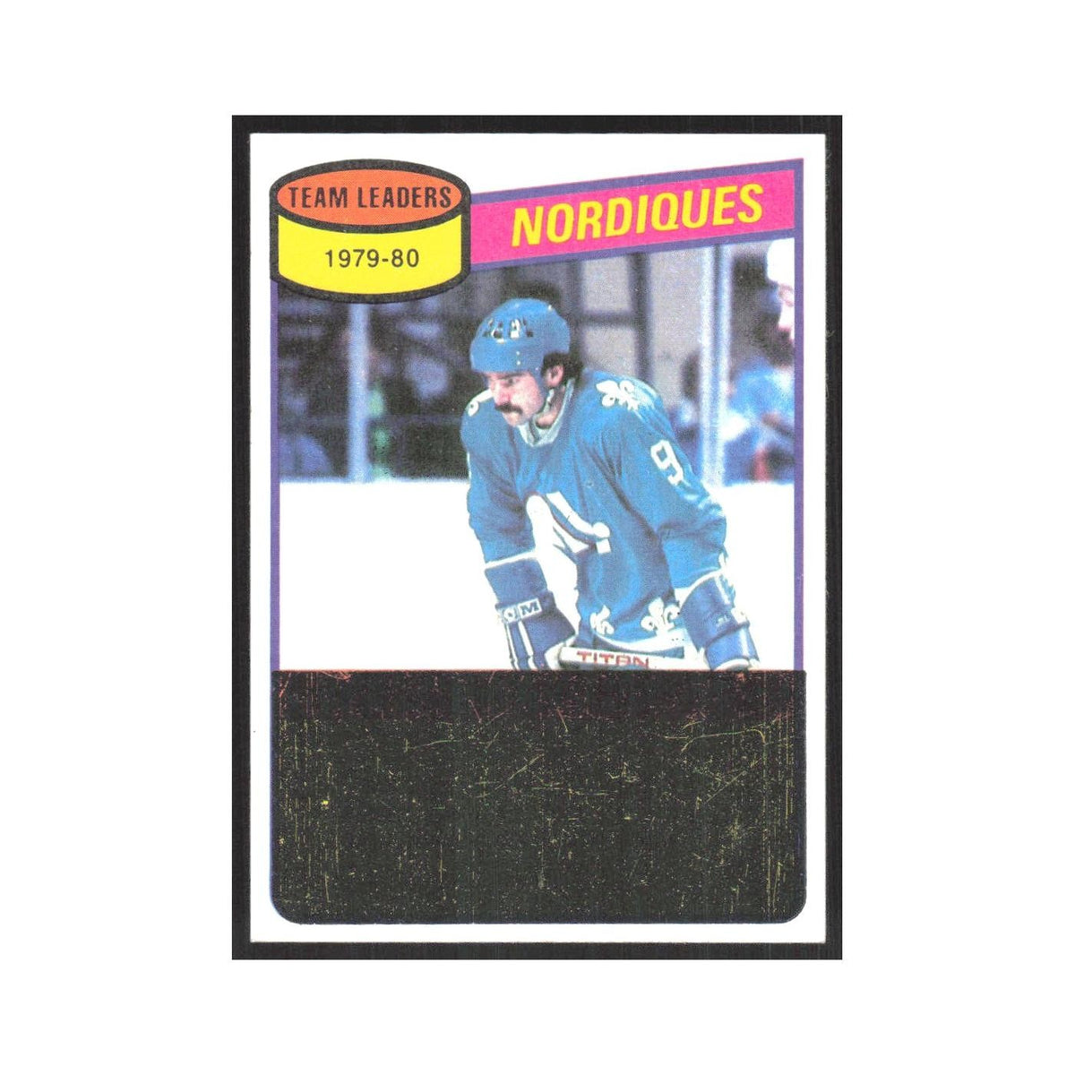 1980 Topps Real Cloutier Quebec Nordiques #238