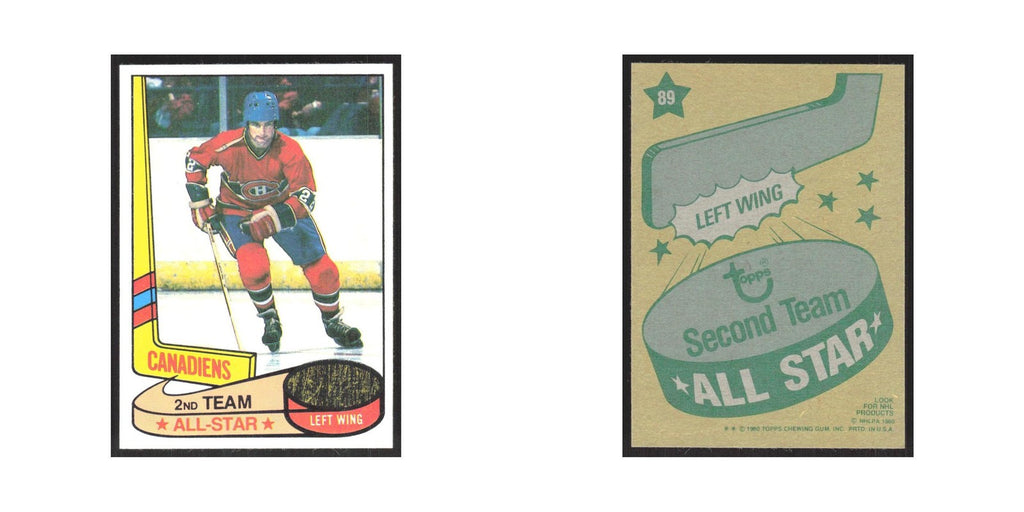 1980 Topps Steve Shutt Montreal Canadiens #89