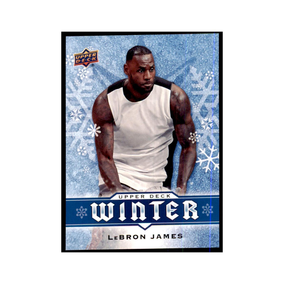 2017 Upper Deck Winter LeBron James Hockey Cards #W2