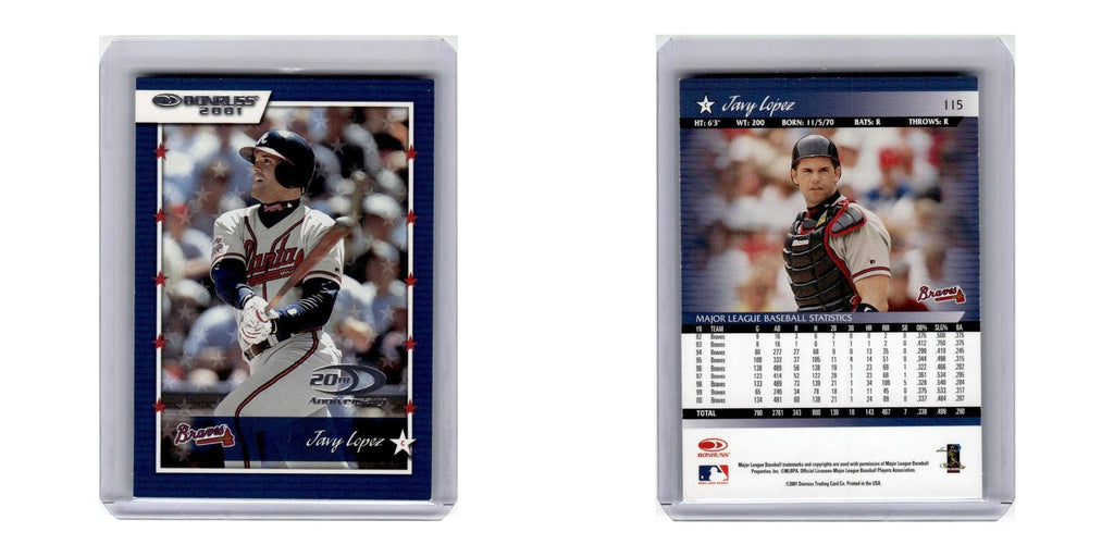 2001 Donruss Javy Lopez Braves #115